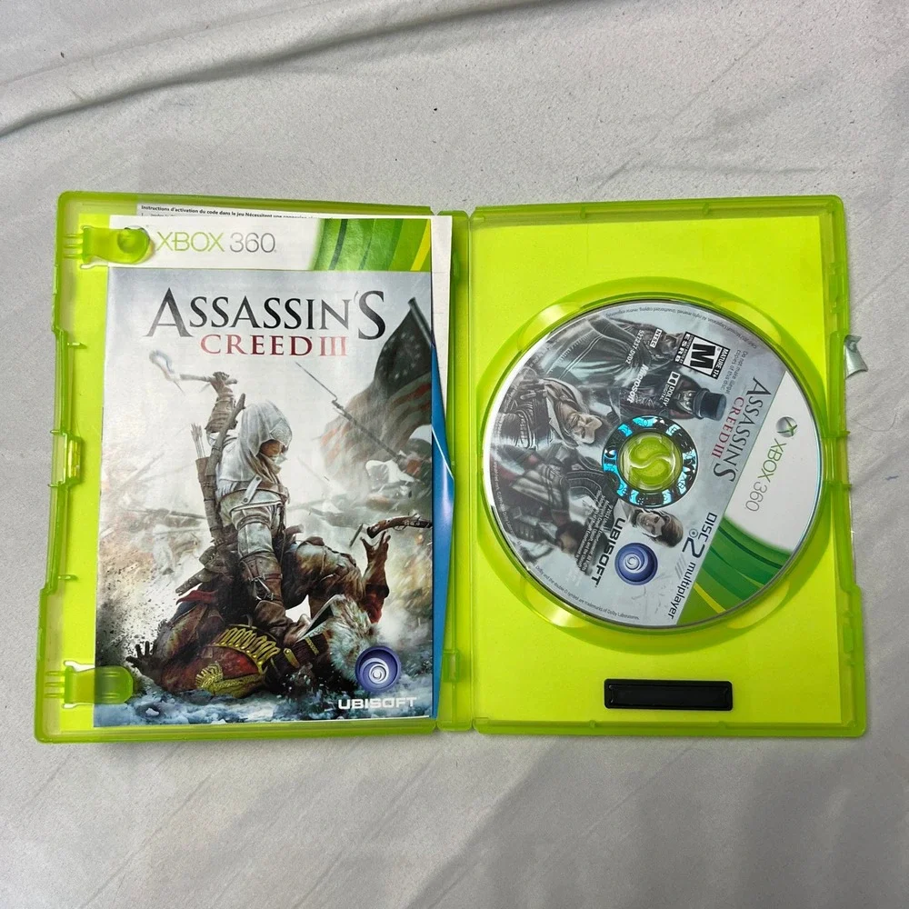 Assassin's Creed III Xbox 360 Walmart Edition Free Mission‎ & Weapon Game